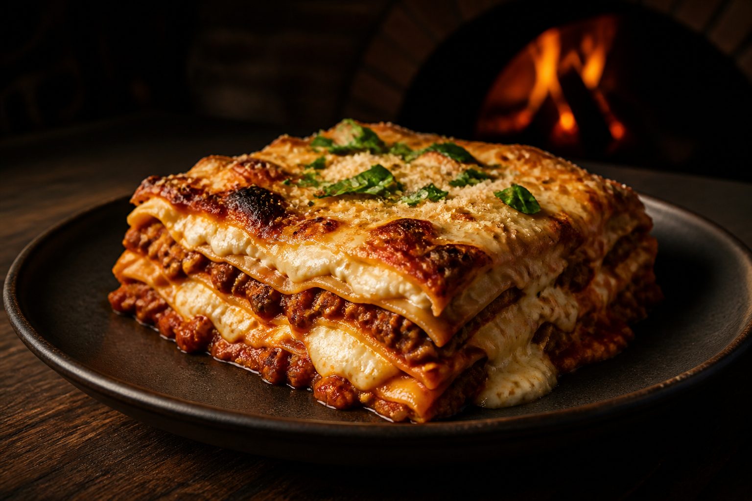 House lasagne.